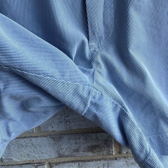 Polo Ralph Lauren White/Blue Striped Classic Fit 6" Shorts Men's Size 31 - Picture 9 of 10